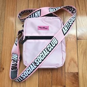Anti Social Social Club Pink Crossbody Bag